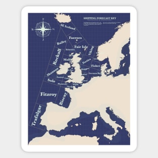 Shipping Forecast Sticker